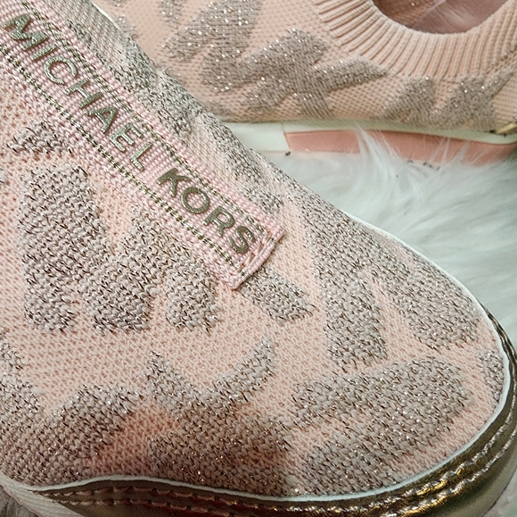 MICHAEL Michael Kors Girls' Allie Sock Slip-On Sneakers new - Picture 4 of 11